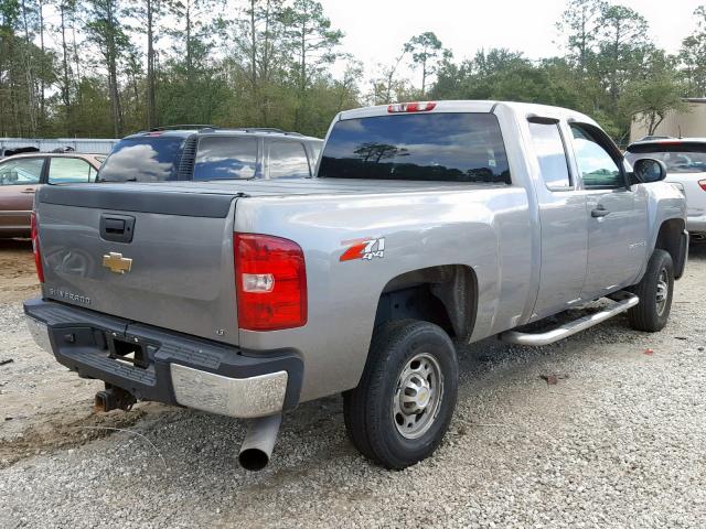 1GCHK29K17E526423 - 2007 CHEVROLET SILVERADO GRAY photo 4