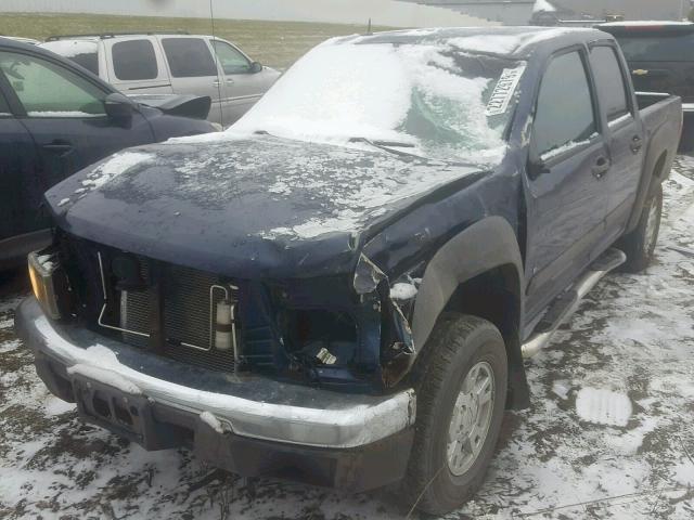 1GCDT33E088208023 - 2008 CHEVROLET COLORADO L BLUE photo 2