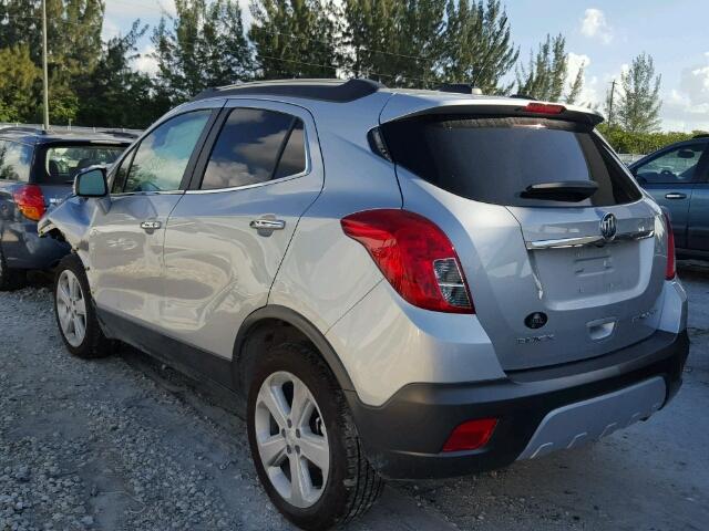 KL4CJASB3GB684436 - 2016 BUICK ENCORE SILVER photo 3