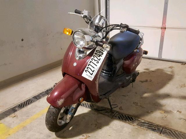 LPRSE13Y15A301342 - 2005 YAMAHA XC125 V BURGUNDY photo 2