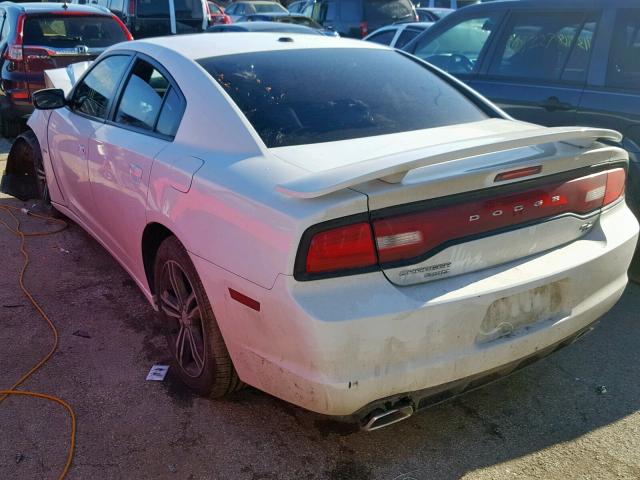2C3CDXDT3EH296377 - 2014 DODGE CHARGER R/ WHITE photo 3