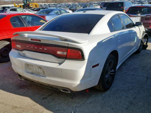 2C3CDXDT3EH296377 - 2014 DODGE CHARGER R/ WHITE photo 4
