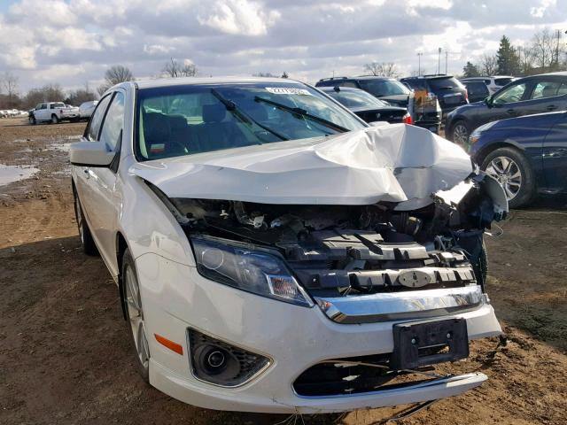 3FAHP0JA8CR191666 - 2012 FORD FUSION SEL WHITE photo 1