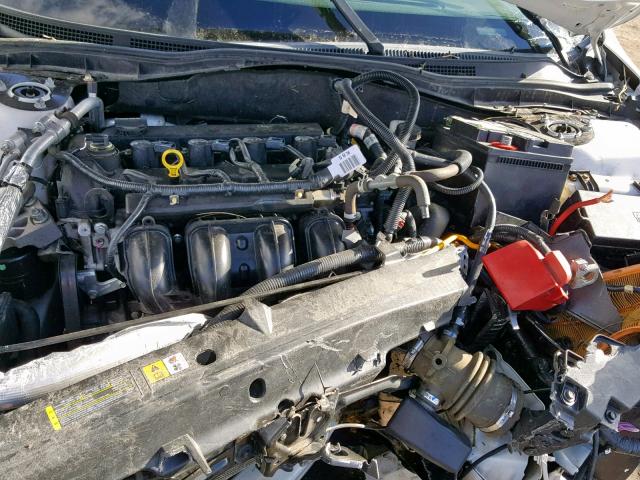 3FAHP0JA8CR191666 - 2012 FORD FUSION SEL WHITE photo 7