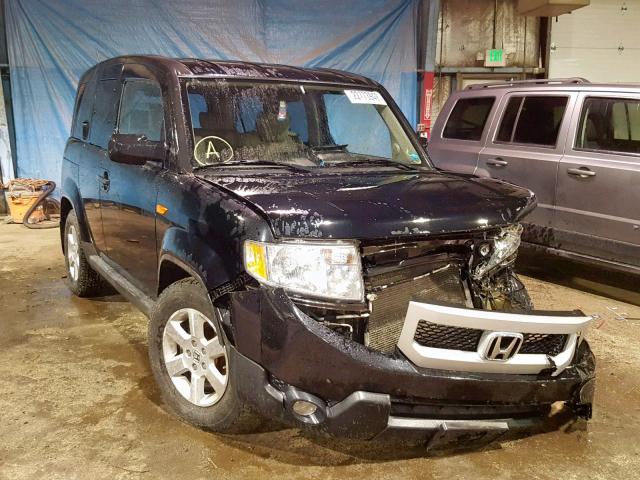 5J6YH28799L000755 - 2009 HONDA ELEMENT EX BLACK photo 1