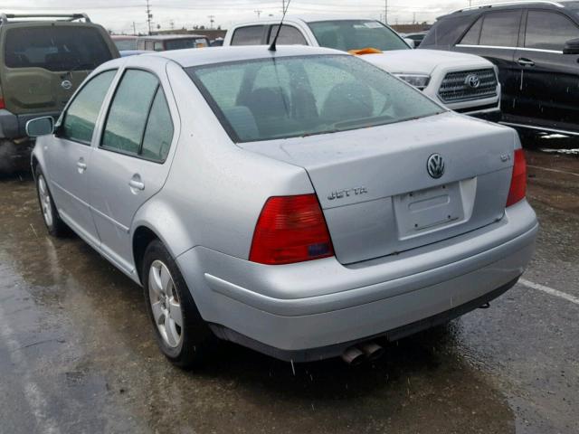 3VWSE69M83M020451 - 2003 VOLKSWAGEN JETTA GLS SILVER photo 3