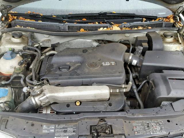 3VWSE69M83M020451 - 2003 VOLKSWAGEN JETTA GLS SILVER photo 7