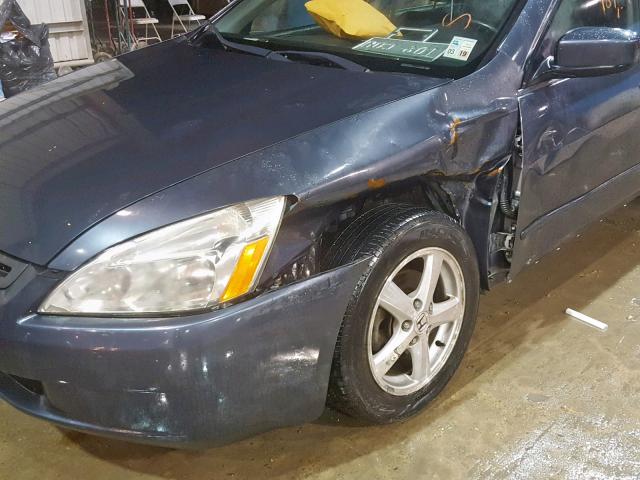 JHMCM56683C011534 - 2003 HONDA ACCORD EX BLUE photo 9