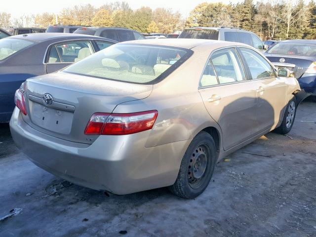 4T1BE46K99U359195 - 2009 TOYOTA CAMRY BASE CREAM photo 4