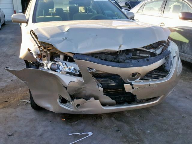 4T1BE46K99U359195 - 2009 TOYOTA CAMRY BASE CREAM photo 9