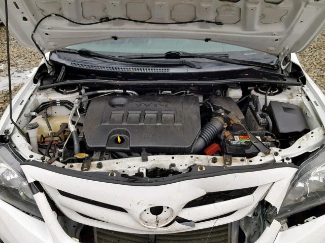 2T1BU4EE2BC739873 - 2011 TOYOTA COROLLA BA 白色 照片 7