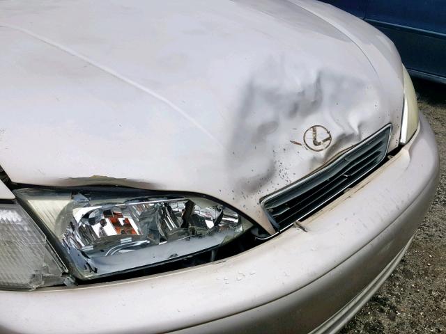 JT8BF28G1X5061003 - 1999 LEXUS ES 300 TAN photo 9