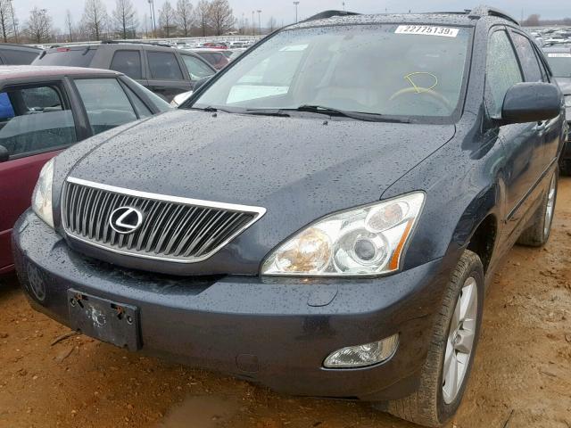 2T2HA31UX4C014336 - 2004 LEXUS RX 330 CHARCOAL photo 2