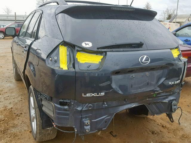 2T2HA31UX4C014336 - 2004 LEXUS RX 330 CHARCOAL photo 3