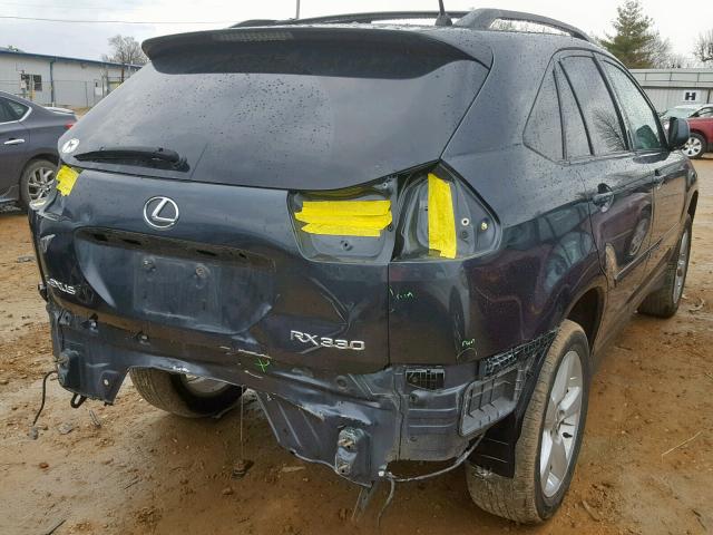 2T2HA31UX4C014336 - 2004 LEXUS RX 330 CHARCOAL photo 4