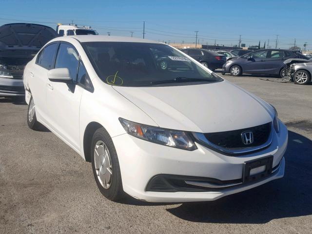 2HGFB2F67FH536817 - 2015 HONDA CIVIC HF WHITE photo 1