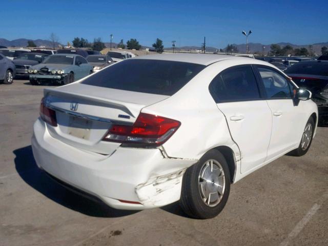 2HGFB2F67FH536817 - 2015 HONDA CIVIC HF WHITE photo 4