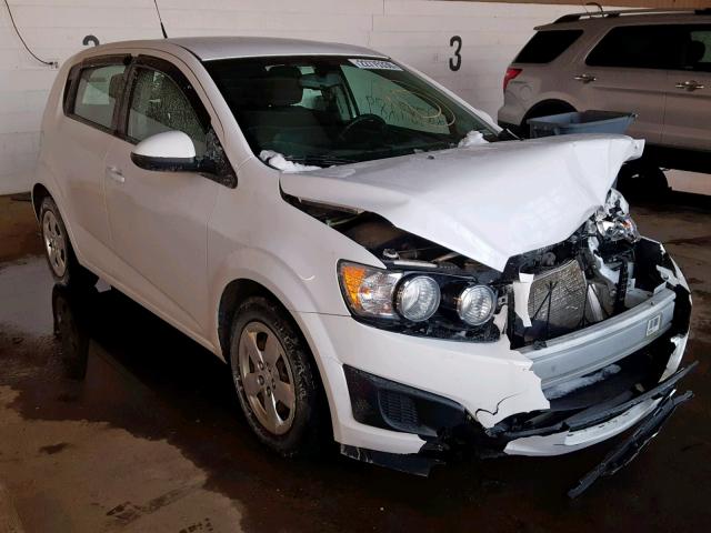 1G1JA6SG3E4113321 - 2014 CHEVROLET SONIC LS 白色 照片 1