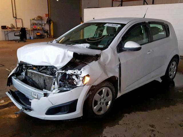 1G1JA6SG3E4113321 - 2014 CHEVROLET SONIC LS 白色 照片 2