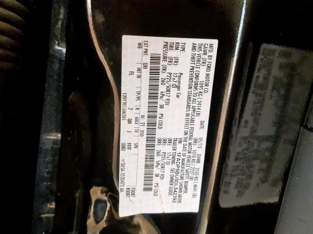 1FADP5BU5DL542392 - 2013 FORD C-MAX SEL BLACK photo 10