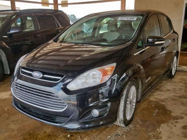 1FADP5BU5DL542392 - 2013 FORD C-MAX SEL BLACK photo 2