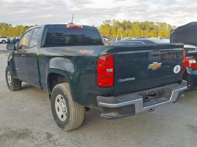 1GCHTAEA5F1148102 - 2015 CHEVROLET COLORADO GREEN photo 3