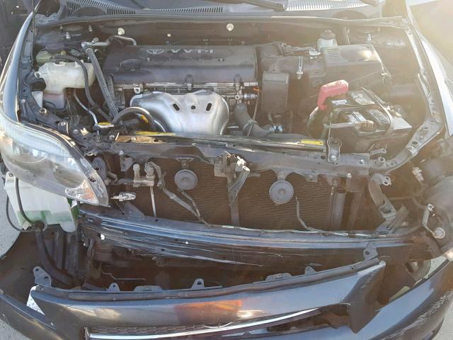 JTKDE167570183282 - 2007 TOYOTA SCION TC CHARCOAL photo 7