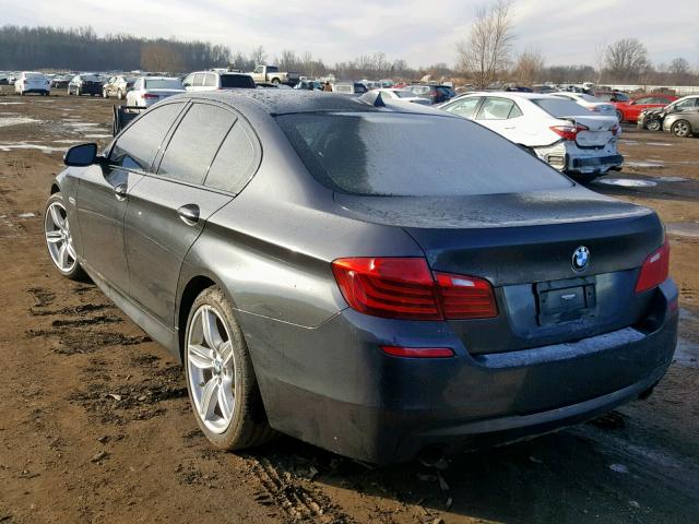 WBA5B3C59ED538833 - 2014 BMW 535 XI GRAY photo 3