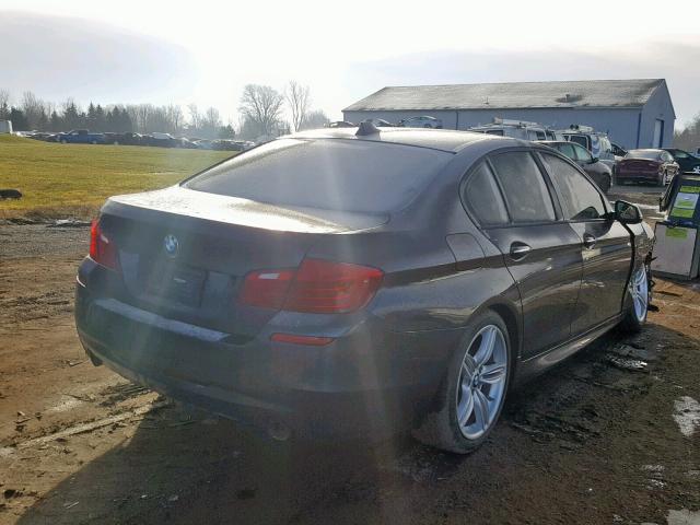 WBA5B3C59ED538833 - 2014 BMW 535 XI GRAY photo 4