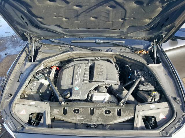 WBA5B3C59ED538833 - 2014 BMW 535 XI GRAY photo 7