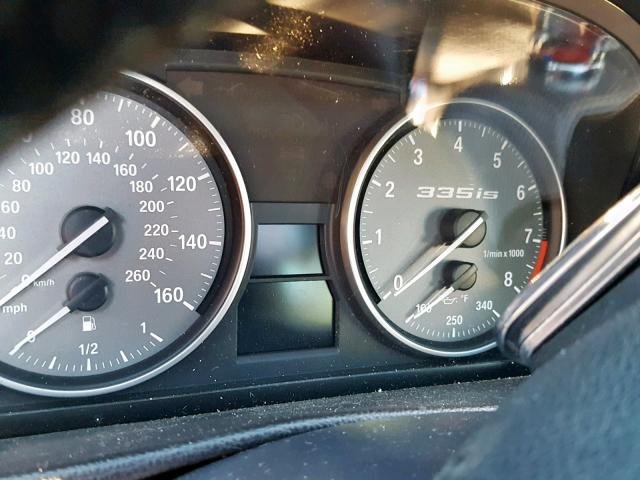 WBAKG1C55BE617544 - 2011 BMW 335 IS RED photo 8