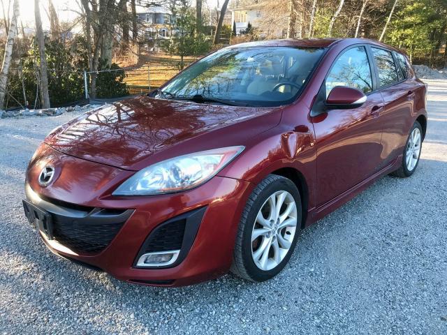 JM1BL1H67A1132568 - 2010 MAZDA 3 S RED photo 2