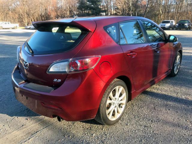 JM1BL1H67A1132568 - 2010 MAZDA 3 S RED photo 6