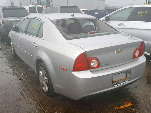 1G1ZB5EB1AF234650 - 2010 CHEVROLET MALIBU LS SILVER photo 3