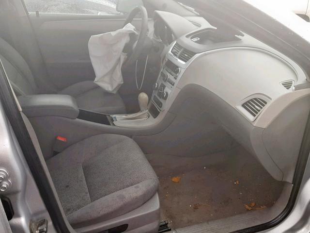 1G1ZB5EB1AF234650 - 2010 CHEVROLET MALIBU LS SILVER photo 5
