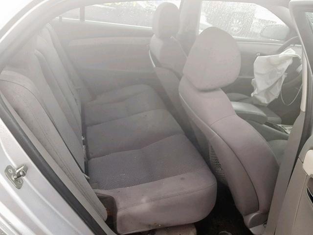 1G1ZB5EB1AF234650 - 2010 CHEVROLET MALIBU LS SILVER photo 6