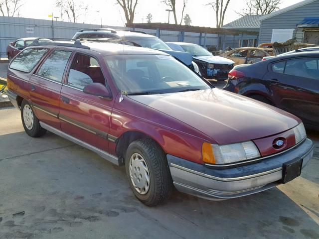 1FACP57U8LG264051 - 1990 FORD TAURUS GL BURGUNDY photo 1