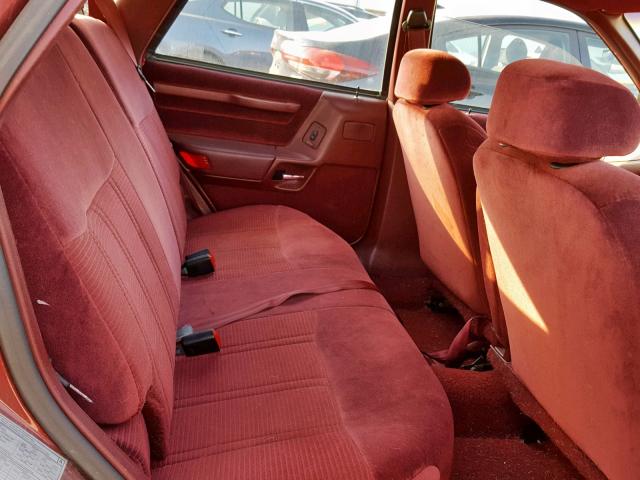 1FACP57U8LG264051 - 1990 FORD TAURUS GL BURGUNDY photo 6