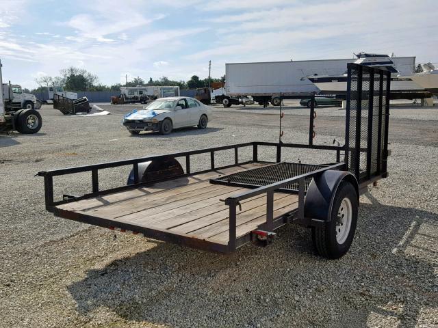 4YMBU1211JG005383 - 2011 CARR TRAILER BLACK photo 4