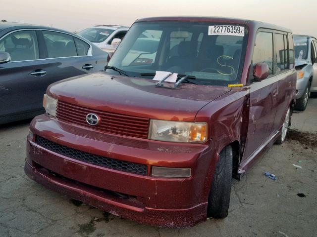 JTLKT334764092746 - 2006 TOYOTA SCION XB Қызыл фото 2