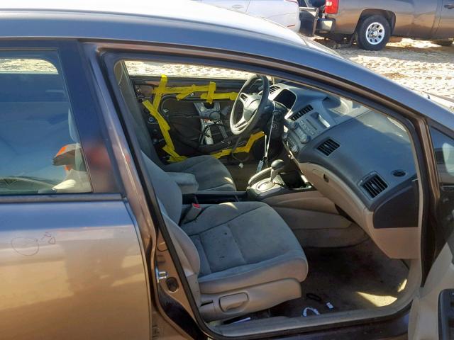 2HGFA16579H532131 - 2009 HONDA CIVIC LX 灰色 照片 5