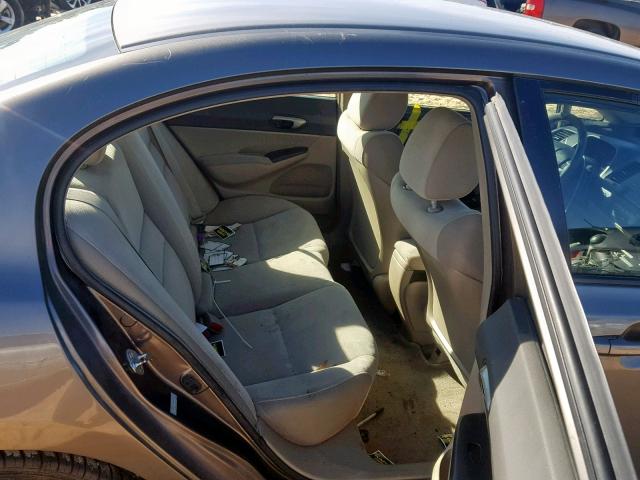 2HGFA16579H532131 - 2009 HONDA CIVIC LX 灰色 照片 6