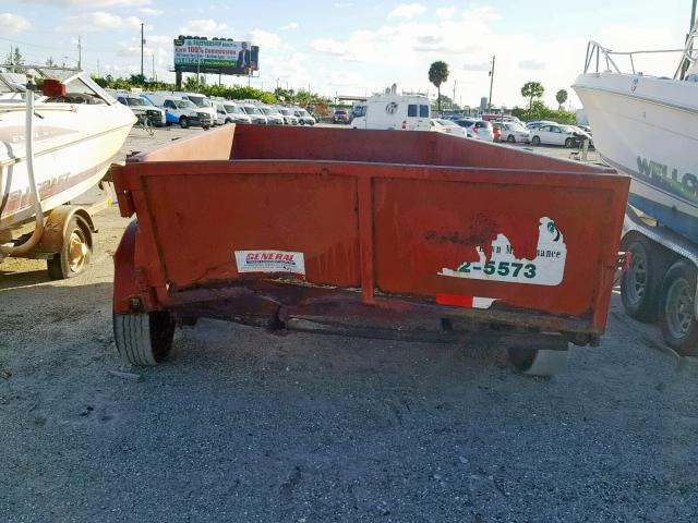 1D9BD122061533869 - 2006 DRAG TRAILER ORANGE photo 5