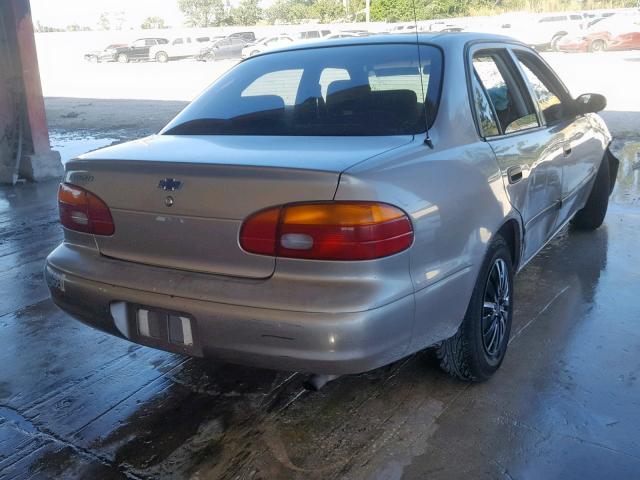 1Y1SK52841Z406374 - 2001 CHEVROLET GEO PRIZM GRAY photo 4