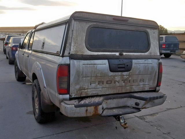 1N6MD29Y52C374368 - 2002 NISSAN FRONTIER C SILVER photo 3