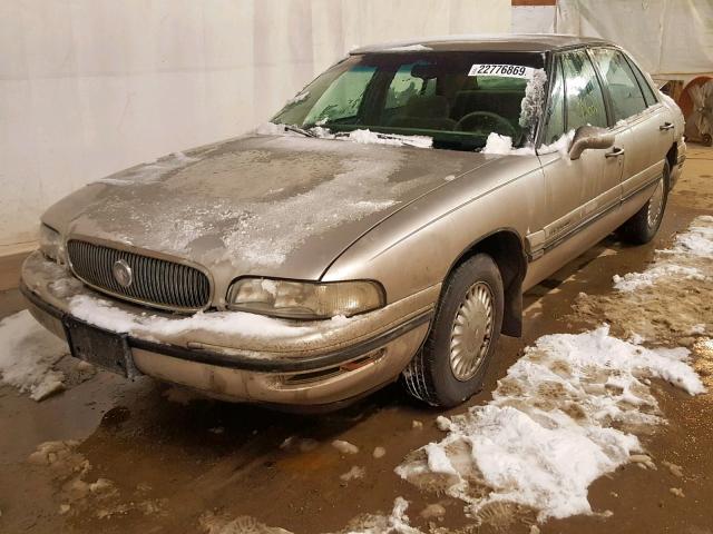 1G4HP52K5VH448250 - 1997 BUICK LESABRE CU BEIGE photo 2