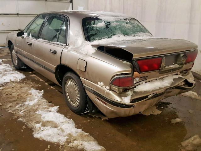 1G4HP52K5VH448250 - 1997 BUICK LESABRE CU BEIGE photo 3