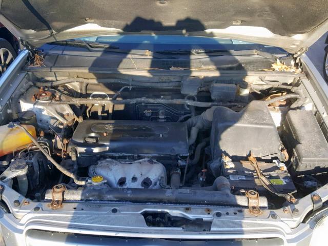 JTEHD21A760044706 - 2006 TOYOTA HIGHLANDER SILVER photo 7