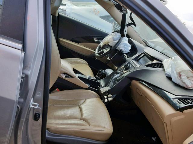 KMHFH4JGXDA329578 - 2013 HYUNDAI AZERA GLS SILVER photo 5