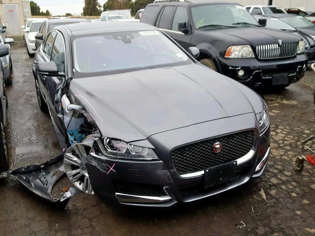 SAJBD4BV8HCY34946 - 2017 JAGUAR XF PREMIUM GRAY photo 1